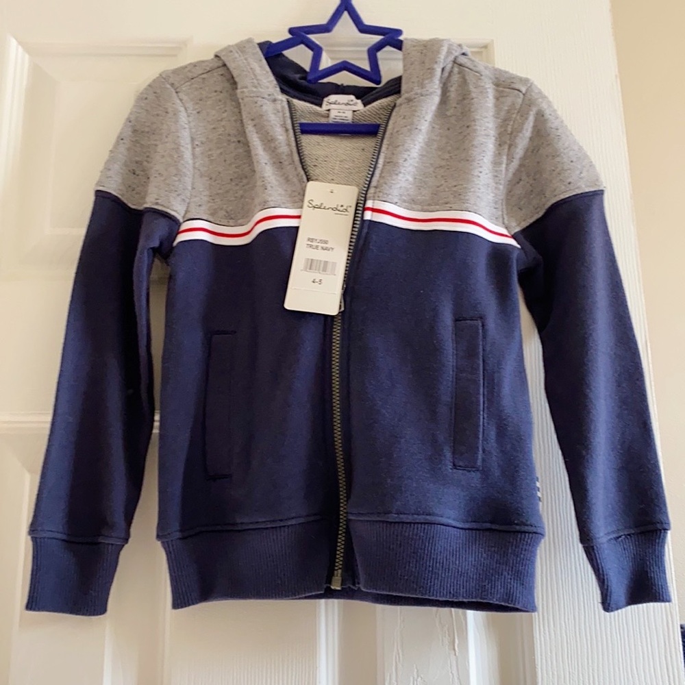 NWT splendid jacket hoodie toddler 4 5 boys girls